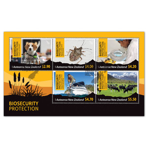 Biosecurity Protection Cancelled Miniature Sheet | NZ Post Collectables
