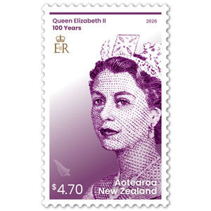 Queen Elizabeth II 100 Years $4.70 Stamp | NZ Post Collectables