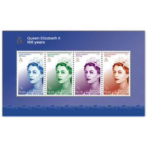 Queen Elizabeth II 100 Years Mint Miniature Sheet | NZ Post Collectables