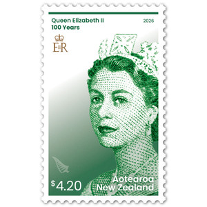 Queen Elizabeth II 100 Years $4.20 Stamp | NZ Post Collectables