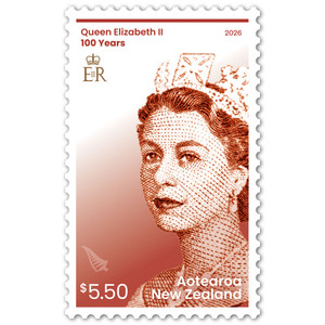 Queen Elizabeth II 100 Years $5.50 Stamp | NZ Post Collectables