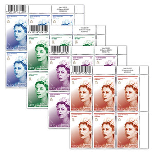 Queen Elizabeth II 100 Years Set of Value Blocks | NZ Post Collectables