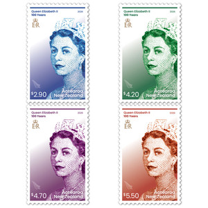 Queen Elizabeth II 100 Years Set of Mint Stamps | NZ Post Collectables