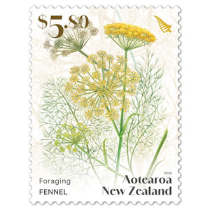 Foraging $5.80 Stamp | NZ Post Collectables
