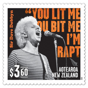 Sir Dave Dobbyn $3.60 Stamp | NZ Post Collectables