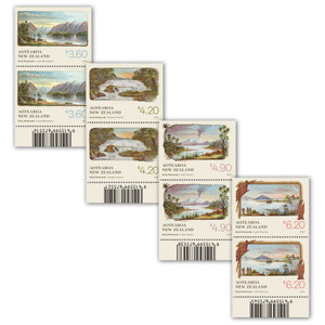 Early Postcards Set of Barcode A Blocks | NZ Post Collectables