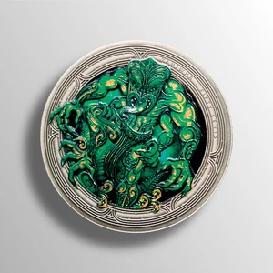 2026 Forest Taniwha 2oz Silver Antique Coin Reverse | NZ Post Collectables
