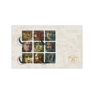 2026 The Lord of the Rings 25th Anniversary Set of First Day Covers | NZ Post Collectables