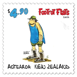 2026 Footrot Flats $4.90 Stamp | NZ Post Collectables