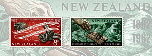 Centenary of Telegraph in New Zealand