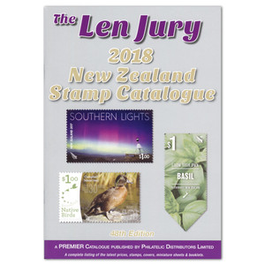 2018 Len Jury Stamp Catalogue | NZ Post Collectables