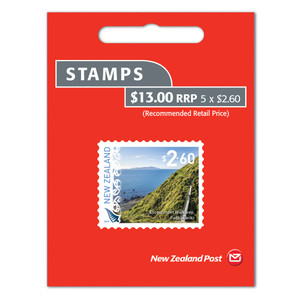 2019 Scenic Definitives $2.60 Self-adhesive Stamp Booklet Image | NZ Post Collectables