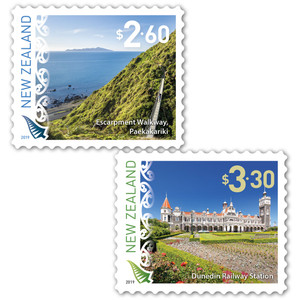 2019 Scenic Definitives Set of Mint Self-adhesive Stamps Image | NZ Post Collectables