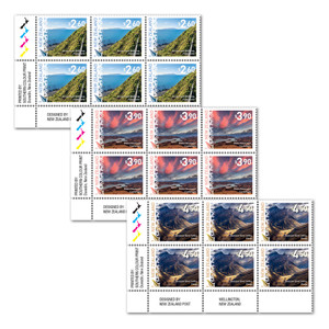 2019 Scenic Definitives Set of Plate Blocks Image | NZ Post Collectables