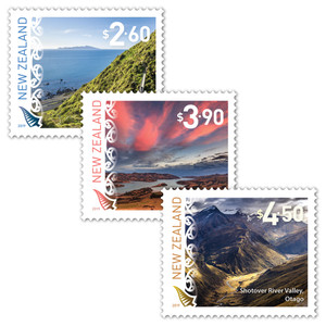 2019 Scenic Definitives Set of Mint Stamps Image | NZ Post Collectables