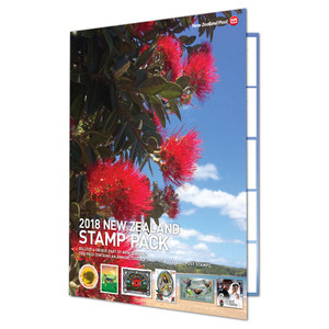 2018 Stamp Pack Cover | NZ Post Collectables