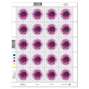 2018 Round Kiwi $2.40 Stamp Sheet | NZ Post Collectables