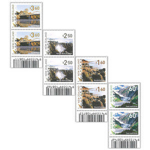 2014 Scenic Definitives Set of Barcode A Blocks | NZ Post Collectables