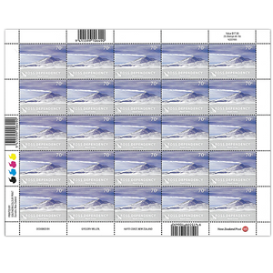 2012 Ross Dependency Definitives 70c Stamp Sheet