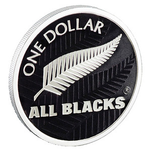 2011 All Blacks Silver Proof Coin