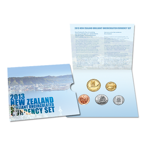 2013 New Zealand Brilliant Uncirculated Currency Set