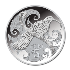 2015 New Zealand Annual Coin: Huia Silver Proof Coin