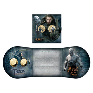 The Hobbit: The Battle of the Five Armies Brilliant Uncirculated Coin Set Packaging | NZ Post Collectables