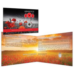 Armistice 1918 - 2018 Commemorative Circulating Coin Collectable Pack