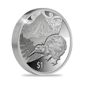 2014 Kiwi Treasures Silver Proof Coin Obverse | NZ Post Collectables