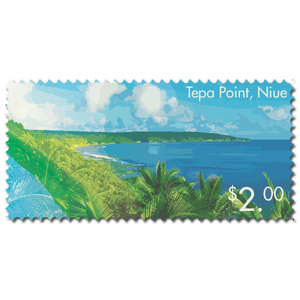 2014 Scenic Definitives - A Tour of Niue $2.00 Stamp