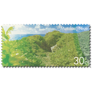 2014 Scenic Definitives - A Tour of Niue 30c Stamp