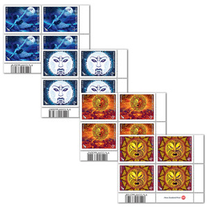 2021 Whanau Marama - Family of Light Set of Logo Blocks | NZ Post Collectables