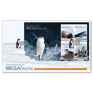 2021 Ross Dependency - Megafauna First Day Cover | NZ Post Collectables