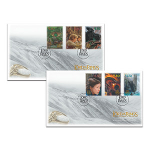 2021 The Lord of the Rings: The Fellowship of the Ring 20th Anniversary Set of First Day Covers | NZ Post Collectables