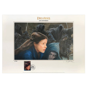 The Lord of the Rings: The Fellowship of the Ring 20th Anniversary 'Flight to the Ford' limited-edition art print | NZ Post Collectables