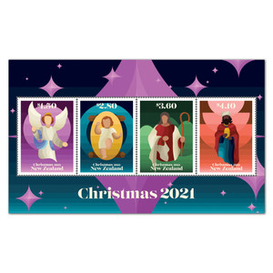 Christmas 2021 Mint Miniature Sheet | NZ Post Collectables
