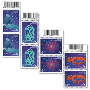 Matariki 2022 Set of Barcode B Blocks | NZ Post Collectables