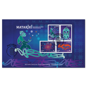Matariki 2022 Miniature Sheet First Day Cover | NZ Post Collectables
