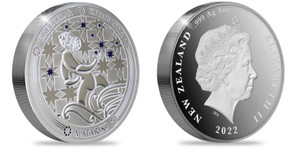 Matariki 2022 1oz Silver Proof Coin Rim| NZ Post Collectables