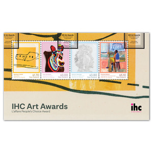 2022 IHC Art Awards Cancelled Miniature Sheet | NZ Post Collectables