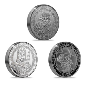 2021 The Lord of the Rings: The Fellowship of the Ring 20th Anniversary Three Coin Set | NZ Post Collectables
