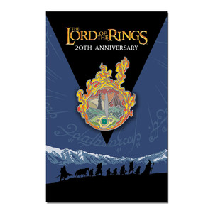 2022 The Lord of the Rings: The Two Towers 20th Anniversary Pin card - Eye of Sauron | NZ Post Collectables