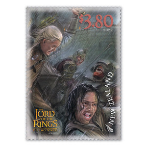 2022 The Lord of the Rings: The Two Towers 20th Anniversary $3.80 Stamp | NZ Post Collectables