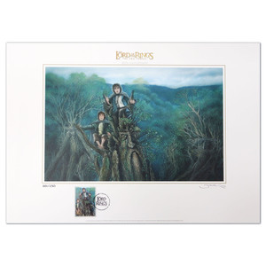 2022 The Lord of the Rings: The Two Towers 20th Anniversary Limited Edition Print 2 The Last March of the Ents | NZ Post Collectables