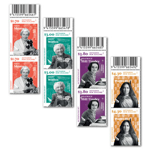 2022 Women in Science Set of Barcode B Blocks | NZ Post Collectables