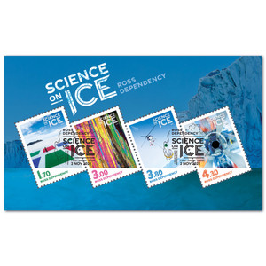 2022 Ross Dependency - Science on Ice Cancelled Miniature Sheet | NZ Post Collectables
