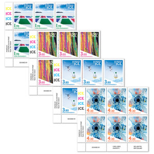 2022 Ross Dependency - Science on Ice Set of Plate Blocks | NZ Post Collectables