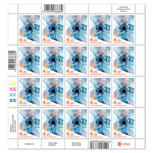 2022 Ross Dependency - Science on Ice $4.30 Stamp Sheet | NZ Post Collectables