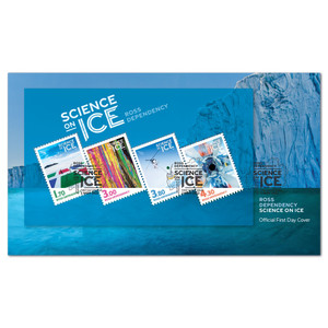 2022 Ross Dependency - Science on Ice Miniature Sheet First Day Cover | NZ Post Collectables
