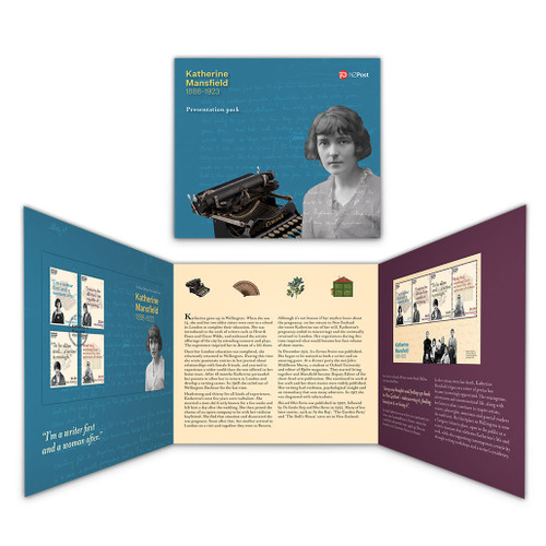 2023 Katherine Mansfield 1888-1923 Presentation Pack | NZ Post Collectables